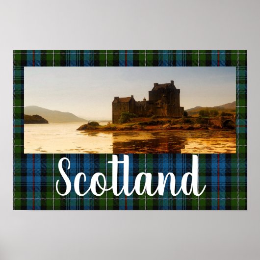 Eilean Donan Castle Scotland Poster (Voorkant)