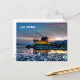 Eilean Donan Kasteel, Schotland Ansichtkaart Briefkaart