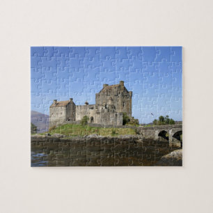 Eilean Donan Kasteel, Schotland. Het beroemde Eile Legpuzzel