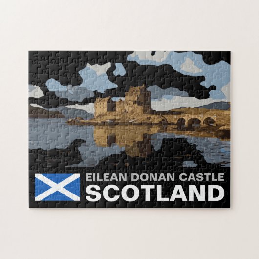 EILEAN DONAN LEGPUZZEL (Horizontaal)