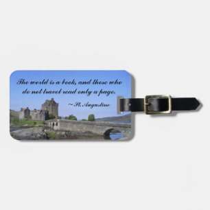 Eilean Donan Scottish Castle Bagagelabel