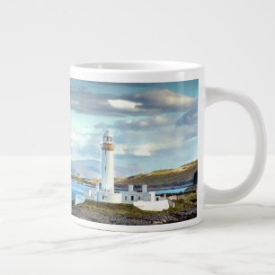 Eilean Musdile Lighthouse Scotland Schilderachtig  Grote Koffiekop