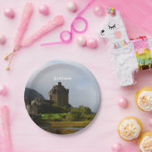 Eileen Donan Castle in het vroege najaar Papieren Bordje (Feest)