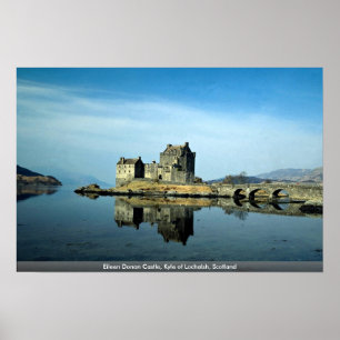 Eileen Donan Castle, Kyle of Lochalsh, Schotland Poster
