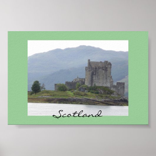 Eileen Donan Castle, Schotland Poster (Voorkant)