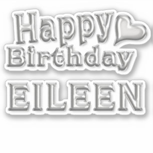 Eileen Happy Birthday Autocollants