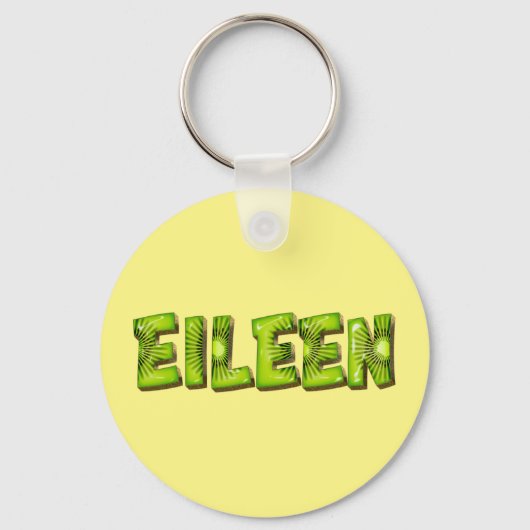 Eileen s'appelle Kiwi Design Porte-clés (Recto)