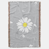 Eilin's Daisy Flower Deken (Voorkant Verticaal)