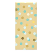 Eilin's Trendy Pattern 2 Reclamekaart (Achterkant)