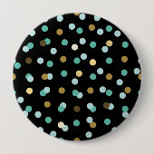 Eilin's Trendy Pattern Ronde Button 4,0 Cm (Voorkant)