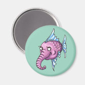 Ein komisches Monster Magneet (Voorkant / Achterkant)