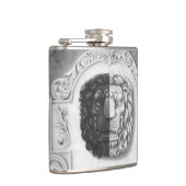 Ein Kopf des Löwes Heupfles (Rechts)