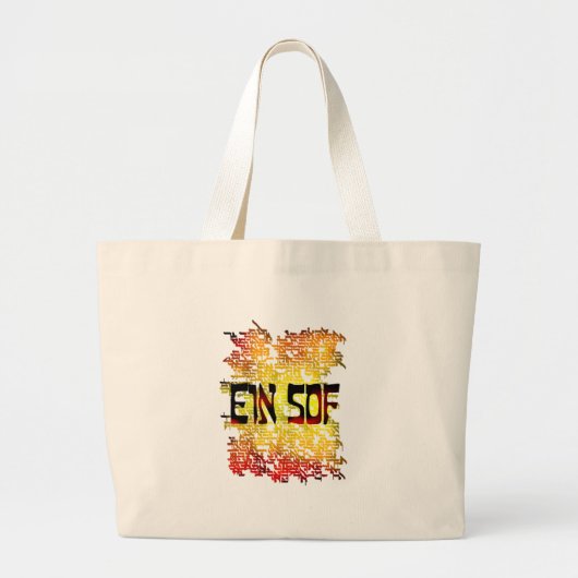 Ein Sof Grote Tote Bag (Voorkant)