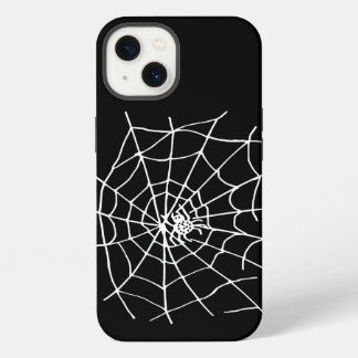 Ein Spinnennetz mit einer Spinne iPhone 13 Hoesje