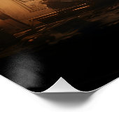 Ein UFO im Stil von Leonardo da Vinci Perfect Poster (Hoek)