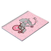 Ein verlie bter Rollstuhlelefant Notitieboek (Linkerzijde)