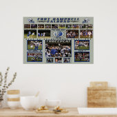 Eind 2009 FC Falcons-Poster van seizoen Poster (Keuken)