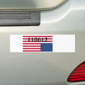 Eind Amerika Bumpersticker (Op auto)