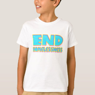 Eind dakloosheid t-shirt