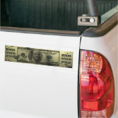 EIND DE FED-Bumpersticker Bumpersticker (Op Truck)