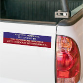 EIND DE NONSENSE BUMPERSTICKER (Op Truck)