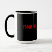 EIND HET! mok koffie (Links)
