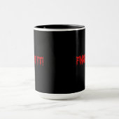 EIND HET! mok koffie (Midden)