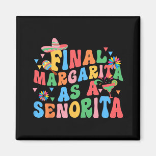 Eind Margarita Als Een Senorita Bruidsdame Bruidsm Magneet