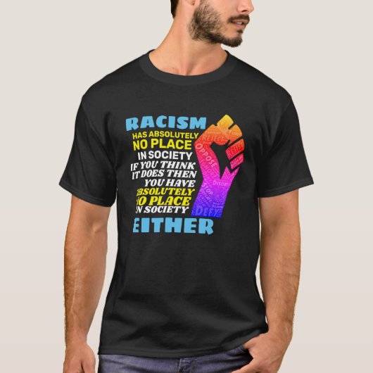 Eind racisme voor goed t-shirt (Voorkant)