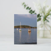 Eind van de dag briefkaart (Staand voorkant)