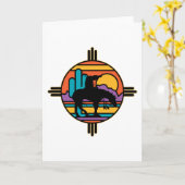 Eind van de Sleep Kaart (Gele Bloem)