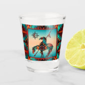 Eind van de traagscheerglas shot glas (Voorkant)