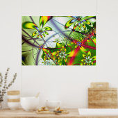 Eind zomer. poster (Keuken)