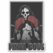 eindbaas sticker (Voorkant)