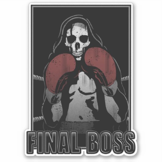 eindbaas sticker (Voorkant)