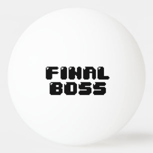 EINDBOSS PINGPONGBALLEN