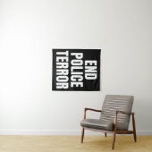 Einddatum politieterrein wandkleed (In Situ (horizontaal))