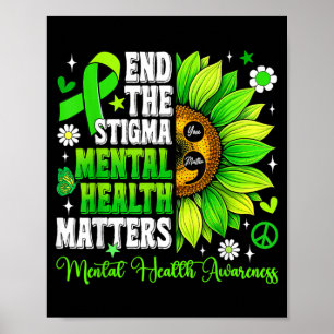 Einde aan het stigma Geestelijke gezondheid telt b Poster