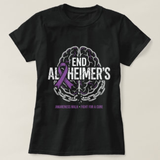 Einde Alzheimer Bewustzijnswandel Alzheimer Bewust T-shirt