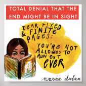 Einde boek poster (Voorkant)