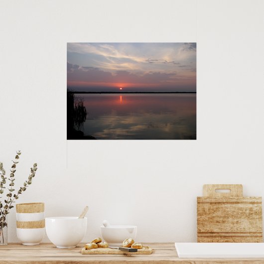 Einde dag poster (Keuken)