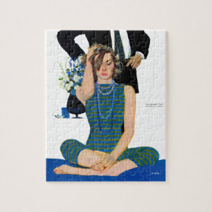 Einde huwelijk legpuzzel