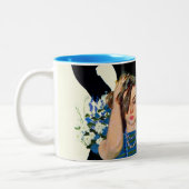 Einde huwelijk tweekleurige koffiemok (Links)