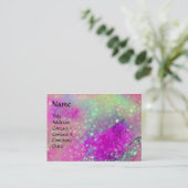 EINDE/LADIES MET KLEURSTOF VISITEKAARTJE (Staand voorkant)