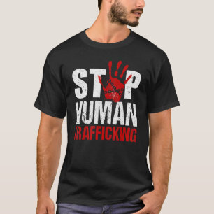 Einde mensenhandel t-shirt