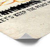 einde oorlog poster (Hoek)