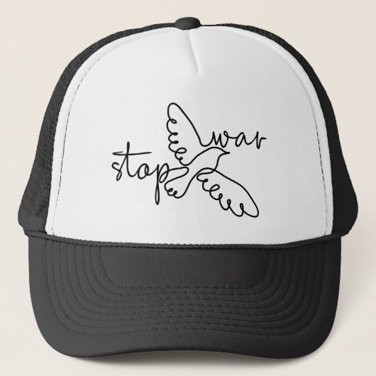 Einde oorlog trucker pet (Voorkant)