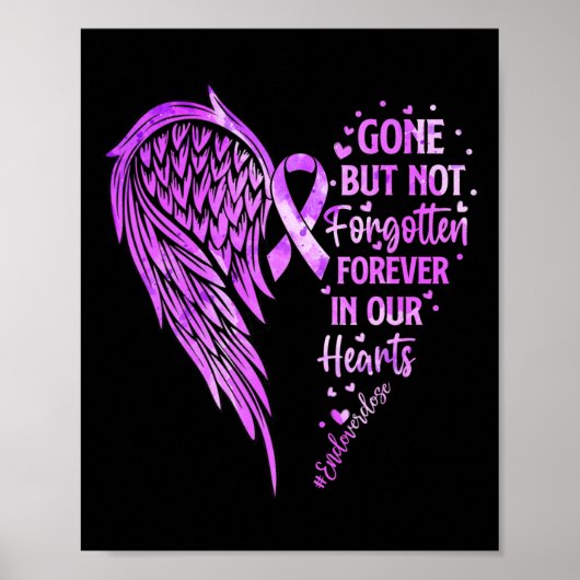 Einde Overdosis Geliefd Eén Geheugen Overdosis Bew Poster (Voorkant)