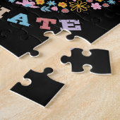 Einde racisme Stop haat Legpuzzel (Zijkant)