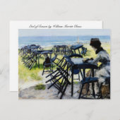 Einde seizoen briefkaart (Voorkant / Achterkant)